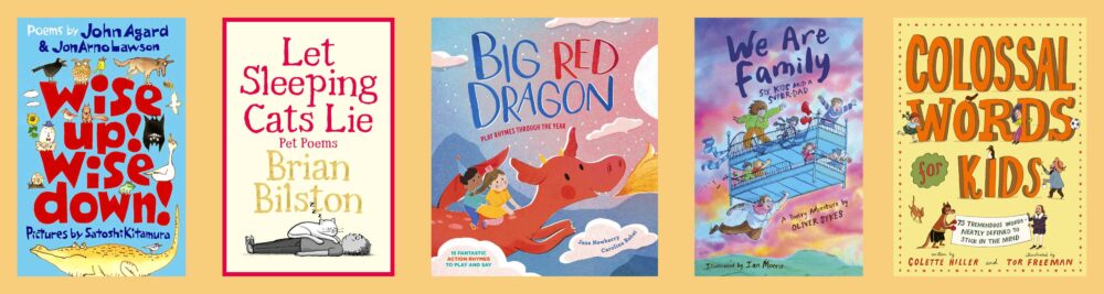 Cover shots of the five titles shortlisted for the CLiPPA 2025.