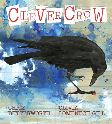 Cover shot of Clever Crow, winner of the Carnegie Medal for Illustration 2025