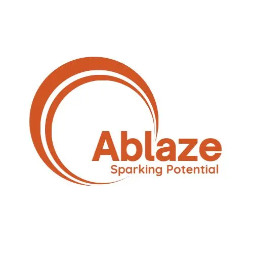 Logo for the Ablaze charity