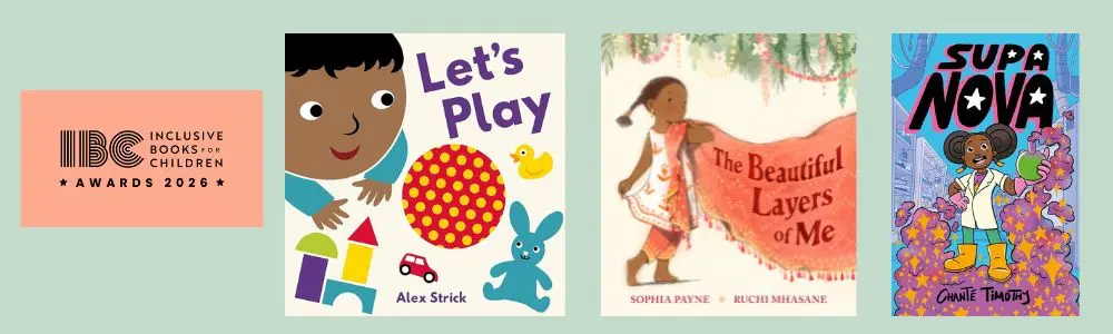 Cover shots of the three winning titles for the IBC Awards 2026