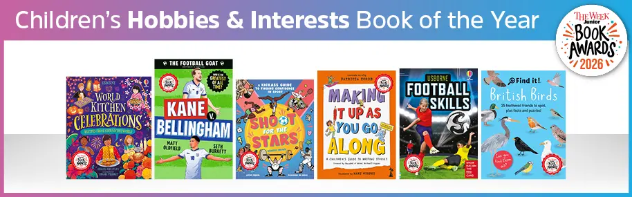 Cover shots of the titles shortlisted for the Hobbies and Interests category of The Week Book Awards 2026