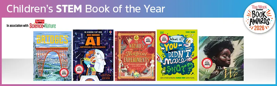Cover shots of the titles shortlisted for the STEM category of The Week Book Awards 2026