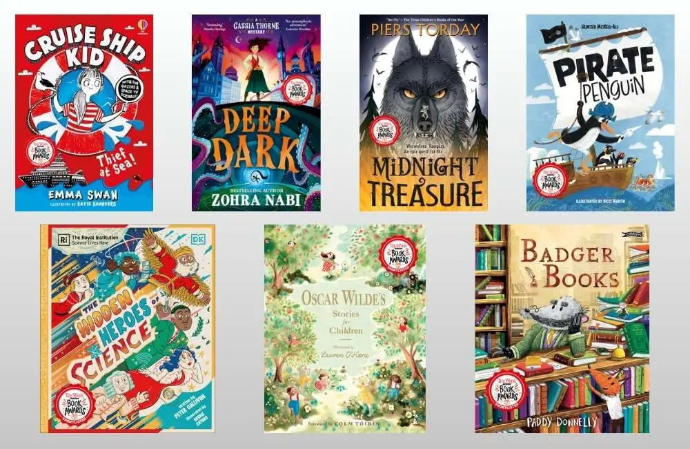 The covers shortlisted for The Week Book Awards 2026 Children's Book Cover of the Year